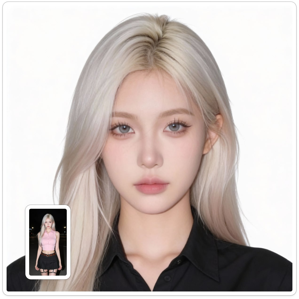 Passport Photo example output