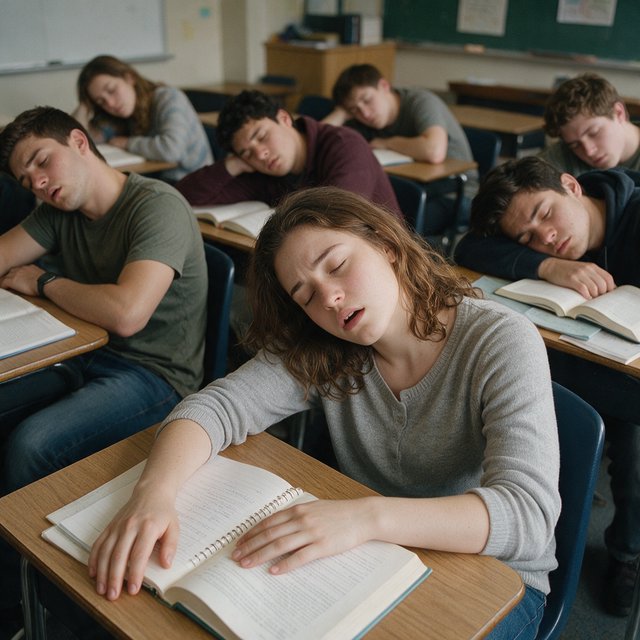 Realistic image. People discovering that their lives were all just a dream at the end of their lives. The whole time, they were just 21-year-old college students who took a nap in class. — Model 22