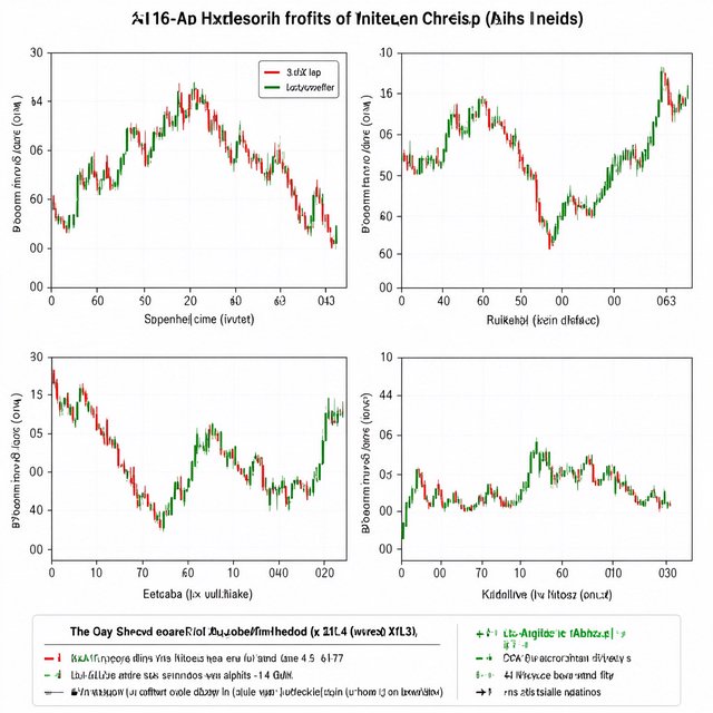 An image depicting the highs and lows of trading, in at least four panels. It ends with a very green day, record profits, and a lesson. — Model 18