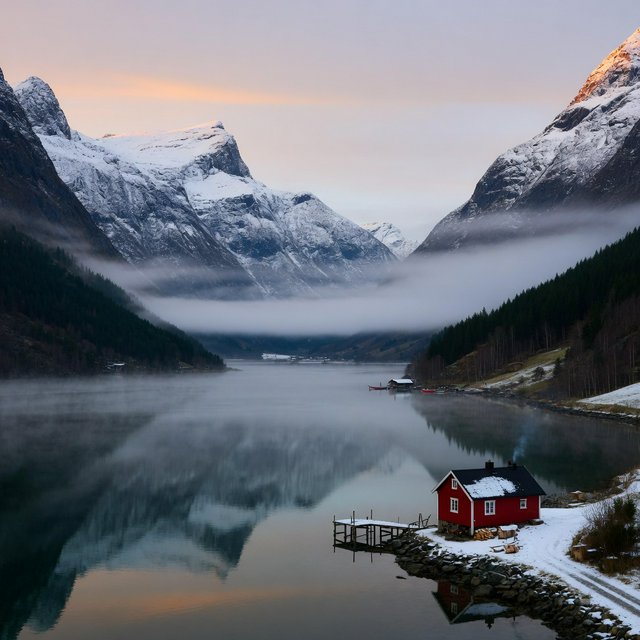 Grok Imagine Image Quality — land-fjord
