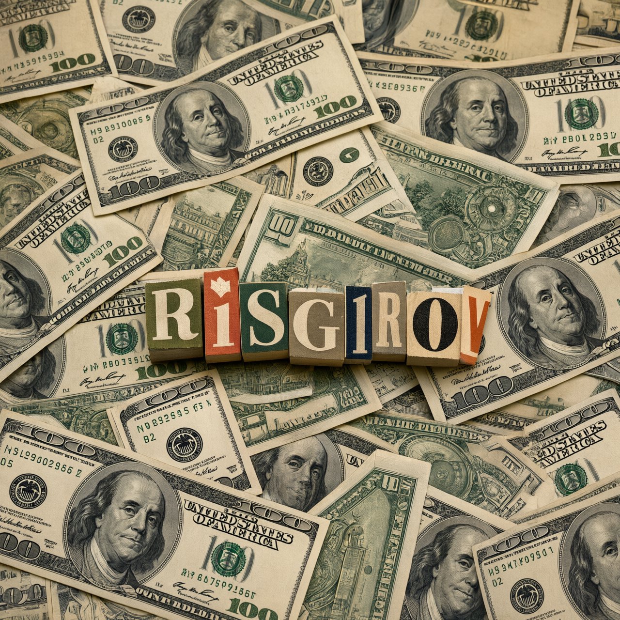Messages and words related to making a ton of money, hidden in plain sight around the world. — Qwen Image 3.0 Pro