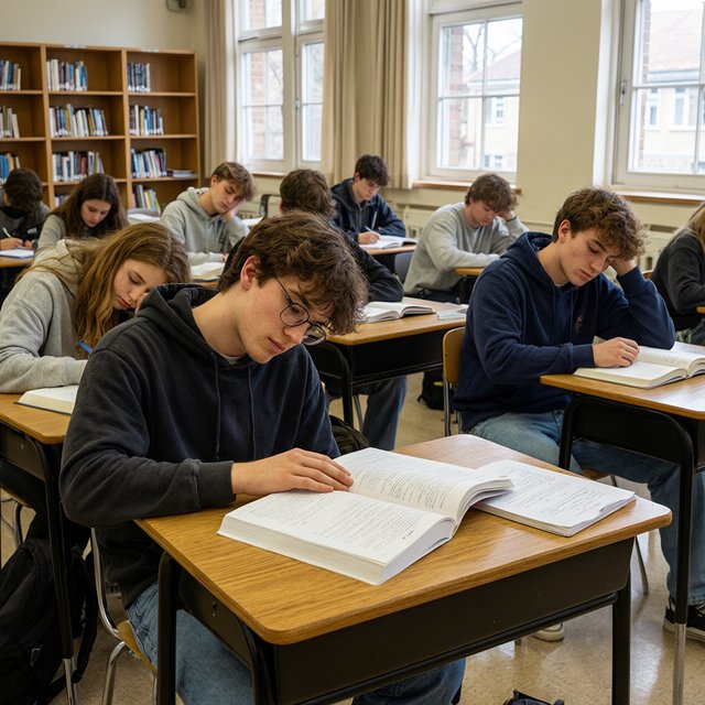 Realistic image. People discovering that their lives were all just a dream at the end of their lives. The whole time, they were just 21-year-old college students who took a nap in class. — Model 18