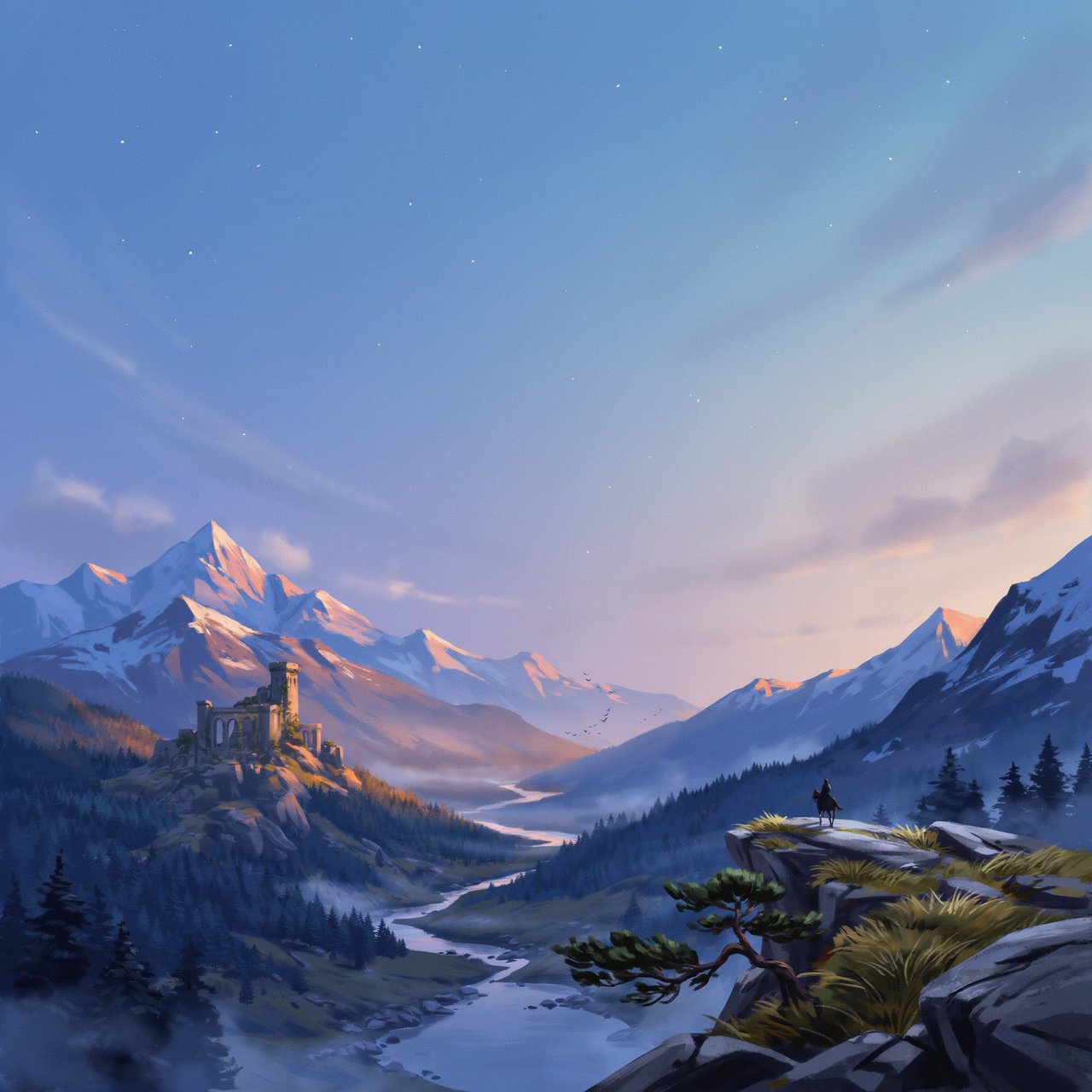 epic fantasy landscape. — Ideogram v4