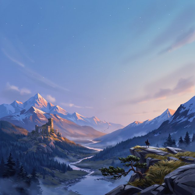 epic fantasy landscape. — Ideogram v4