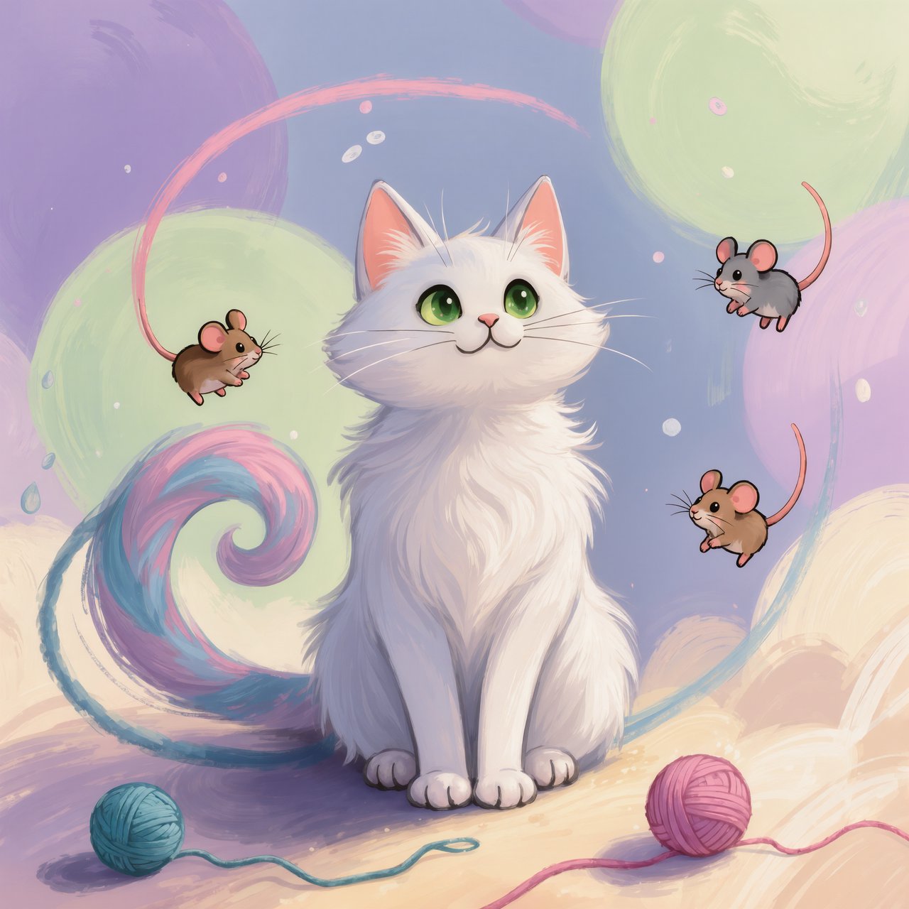 The infinite cat is infinite and adorable. — Kling v3 Omni