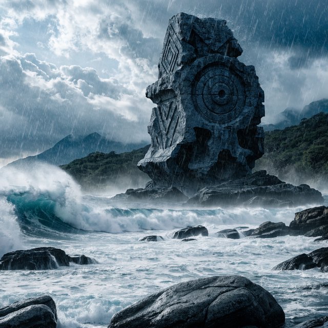 epic fantasy landscape. — Recraft v4