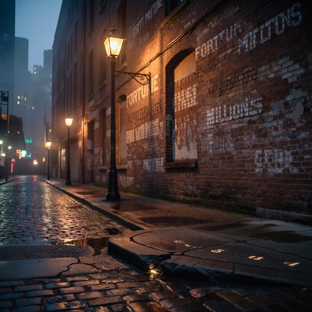 Messages and words related to making a ton of money, hidden in plain sight around the world. — ImagineArt 2