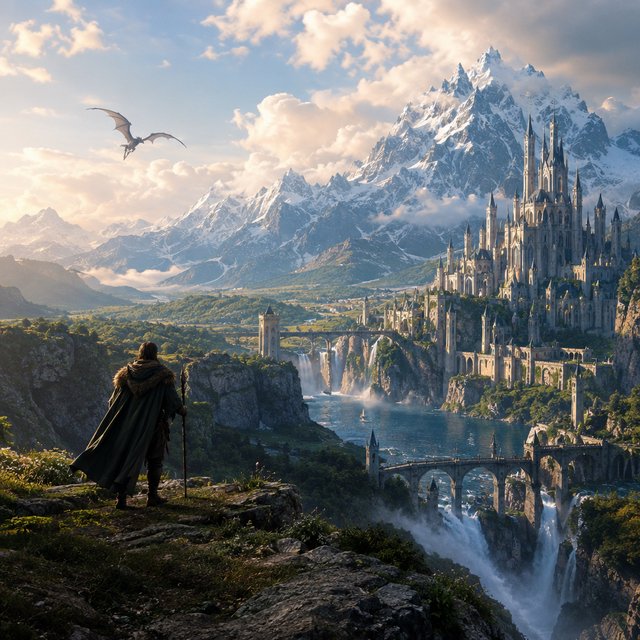 epic fantasy landscape. — GPT Image 2.5 Flare
