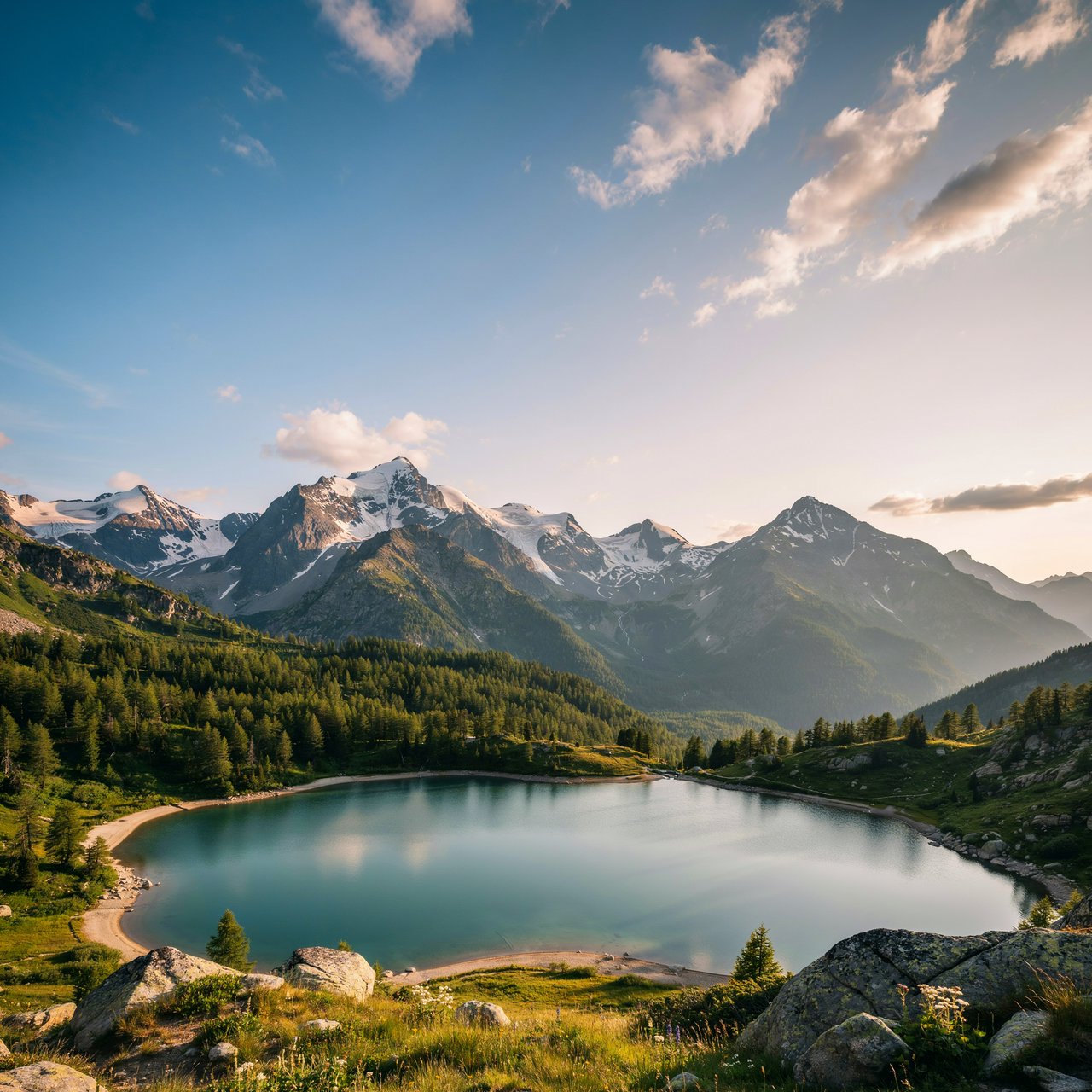 stunning landscape, high quality, detailed, sharp — Ideogram v4.5