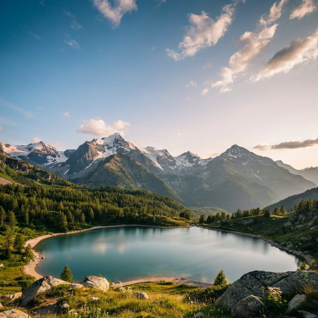 stunning landscape, high quality, detailed, sharp — Ideogram v4.5