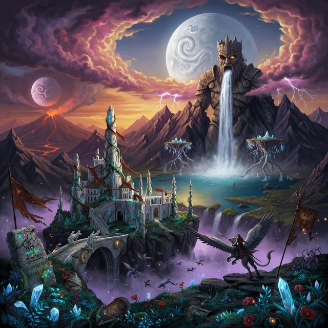 epic fantasy landscape. — Grok Imagine Image Quality