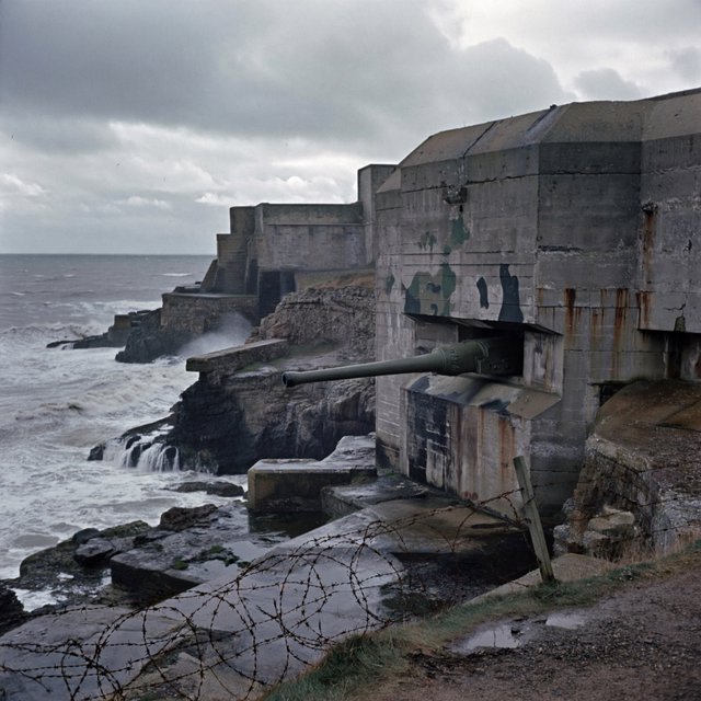 German bunker complex on the French Atlantic coast during World War II — ImagineArt 2