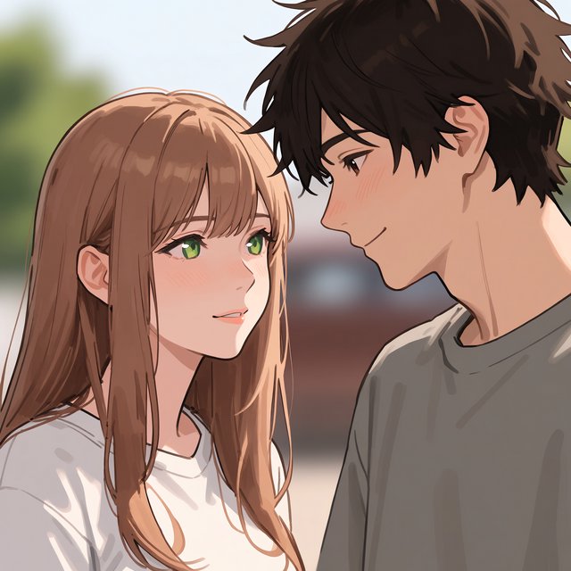 A realistic manga about a couple who entered a contest and ended up winning a trip to a place they always wanted to go. — Krea 2 Medium