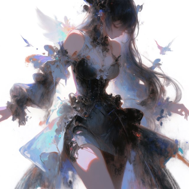 Surreal, ethereal East Asian adult beauty, 21 years old, in maximalist Gothic attire, with the most beautiful expression. — Krea 2 Medium