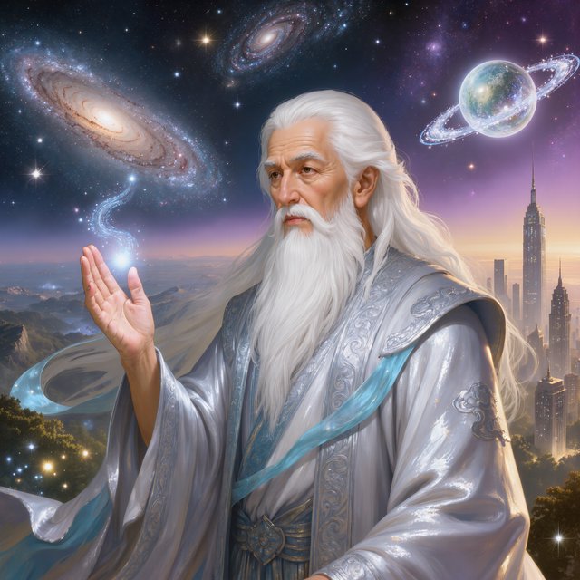 An immortal with a wave of their hand creates multiple universes. — Kling v3 Omni