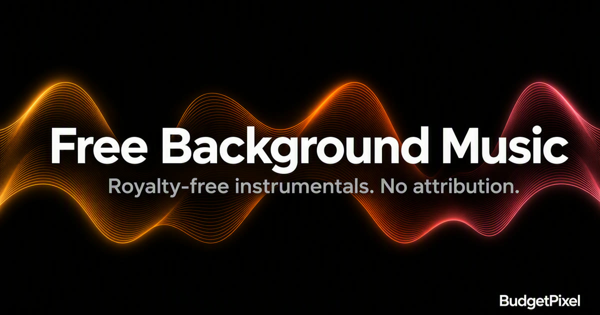 Free Background Music for Vlogs: 12 Tracks You Can Use Today