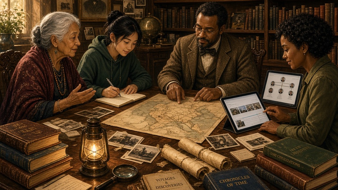 How to Create All Kinds of History: From Personal Stories to Epic Narratives