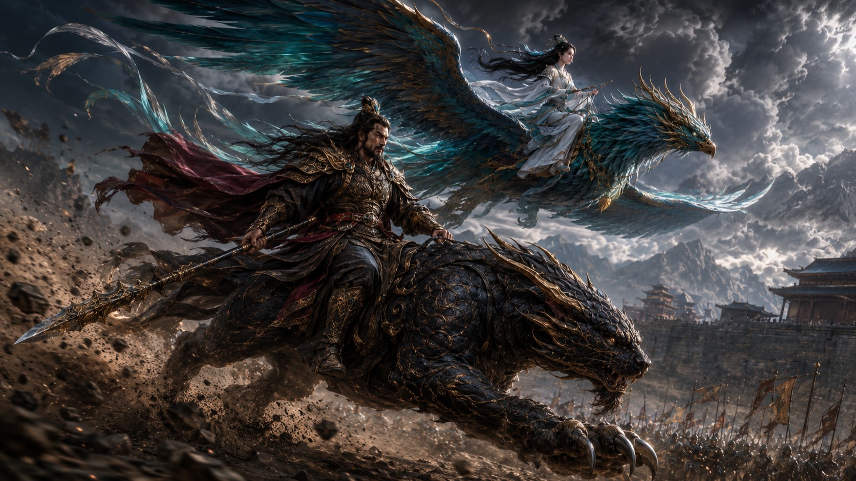 Champions and Supernatural Mounts in Creation of the Gods (Part 3)
