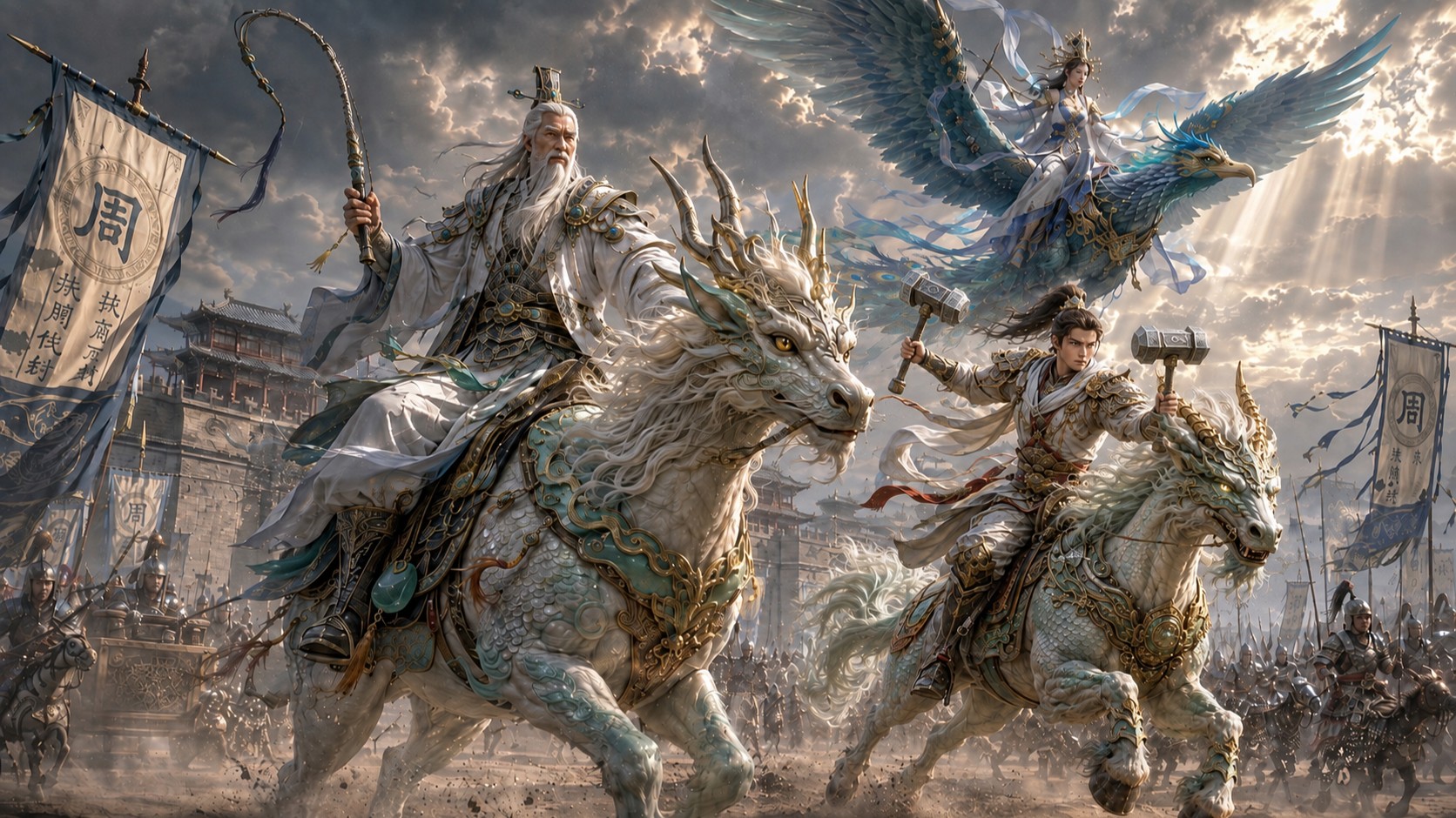 Champions and Supernatural Mounts in Creation of the Gods (Part 1)