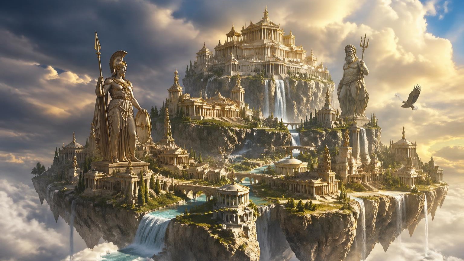 The OLYMPIANS greek mythology part1