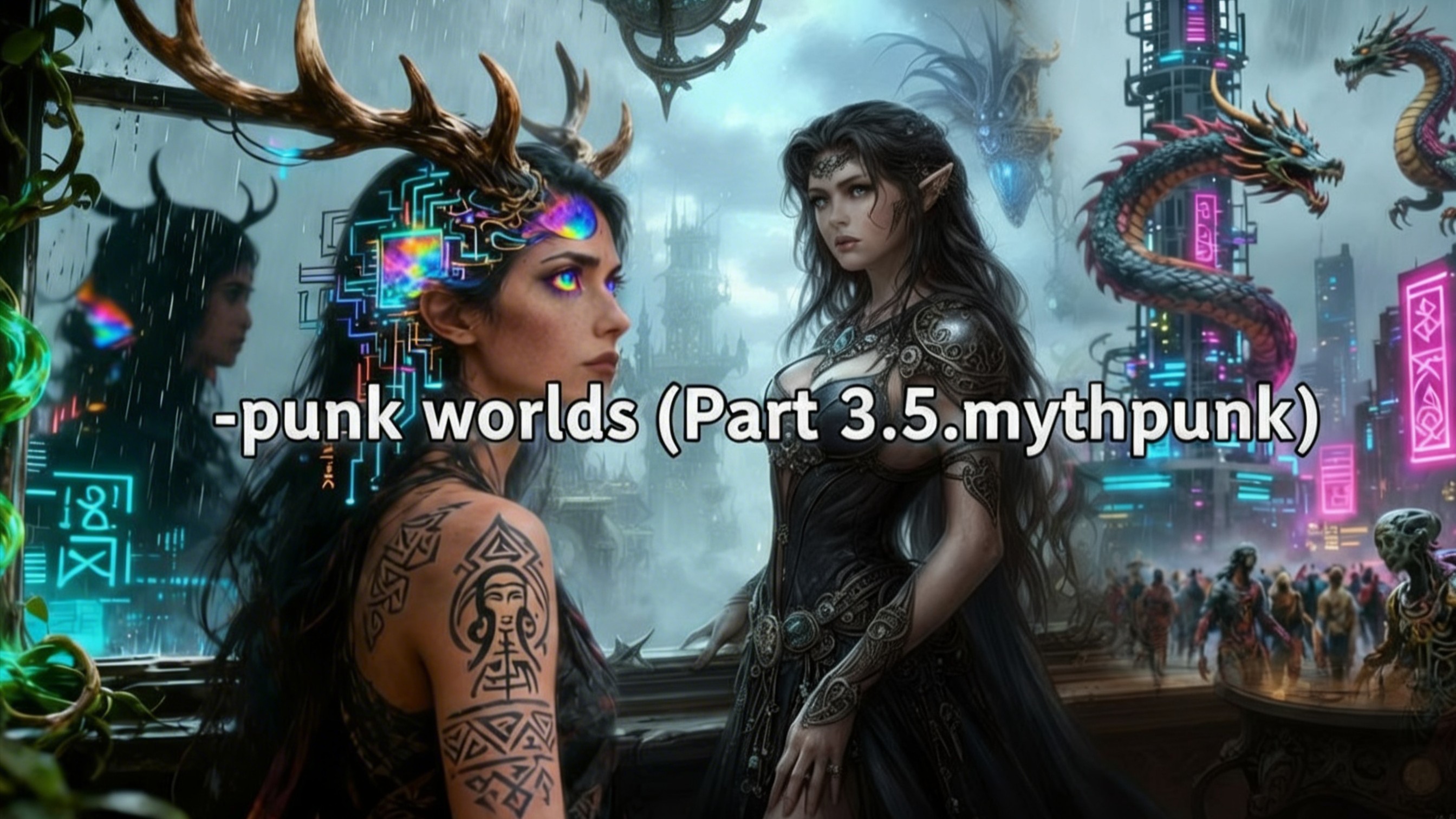 -punk worlds (Part 3.5 mythpunk as seen in 23 models) | BudgetPixel Blog