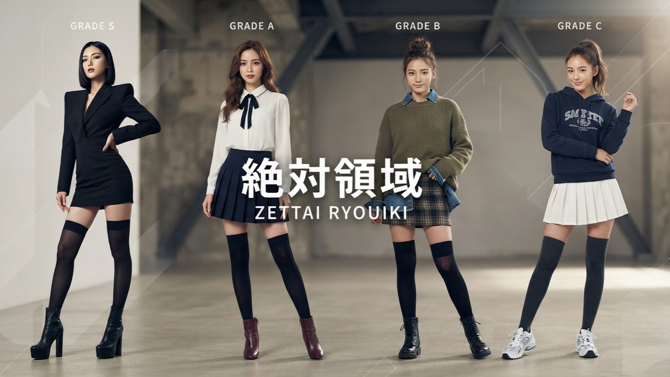 The art of Zettai Ryouiki