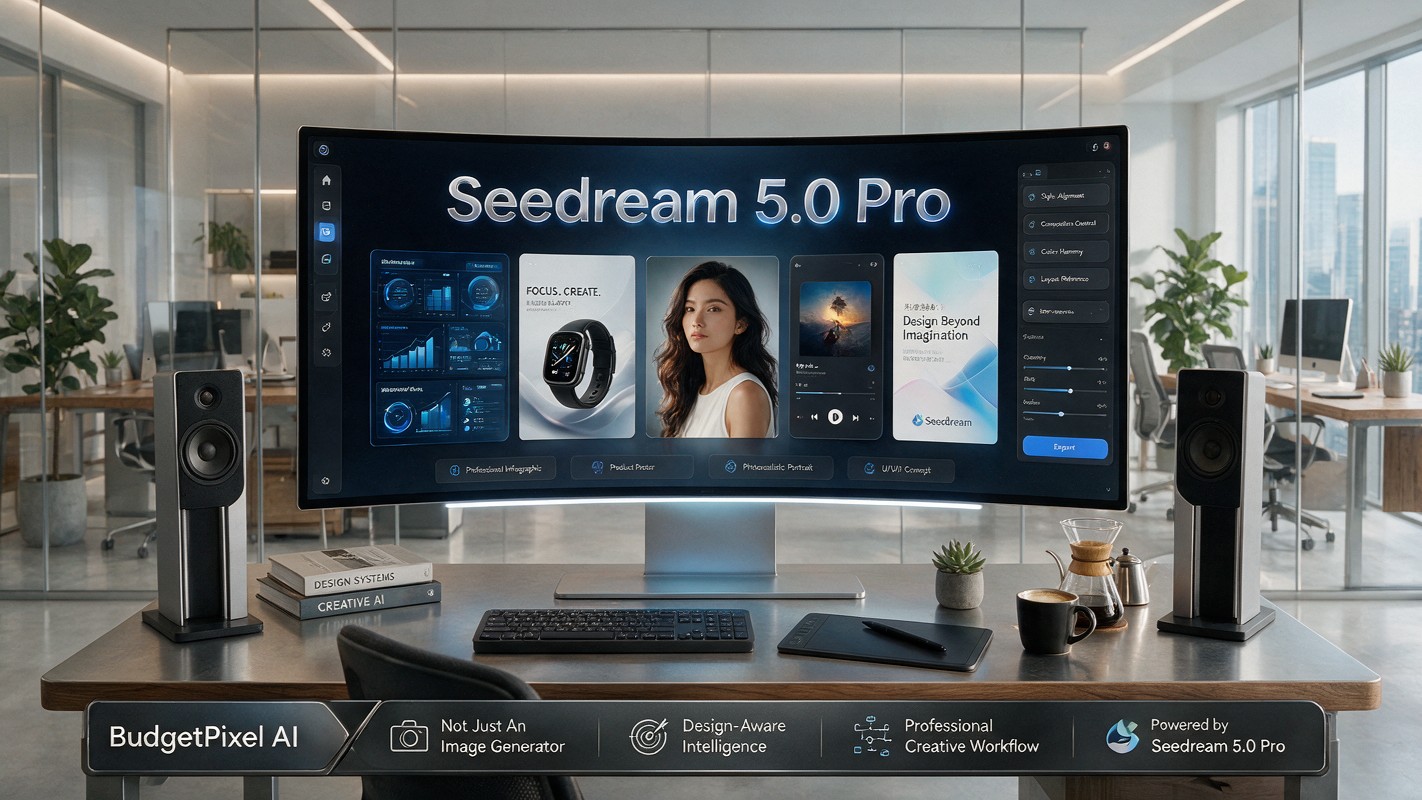 Seedream 5.0 Pro Is Now on BudgetPixel AI: An Image Model That Understands Design