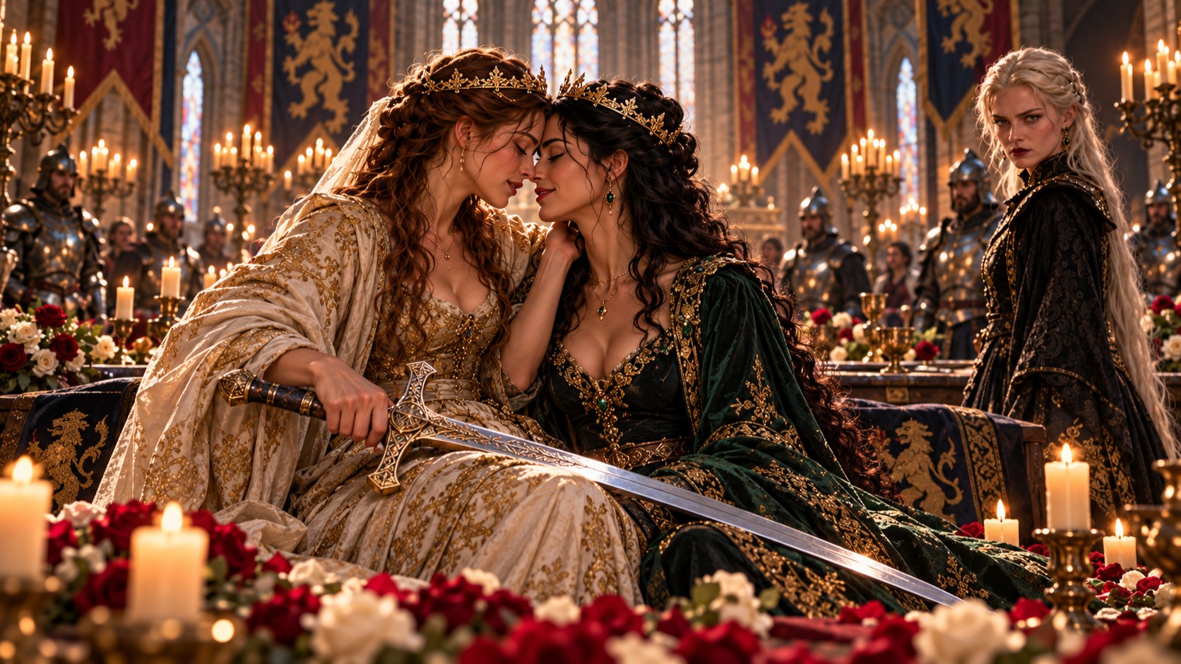 THE SWORD AND THE ROSE