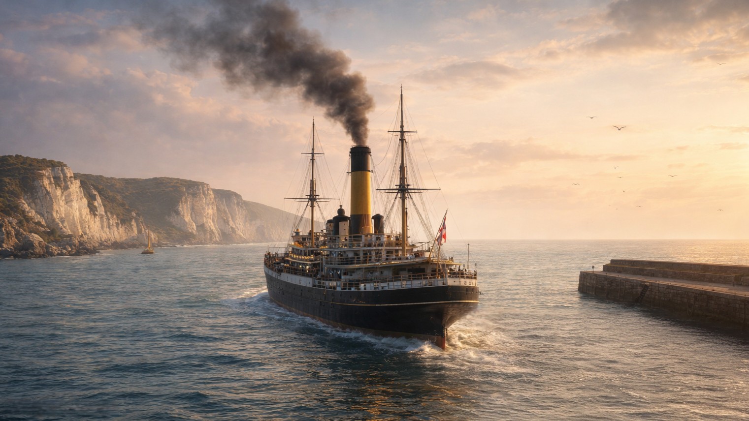 Toward a Distant Shore: a Sapphic mini-story