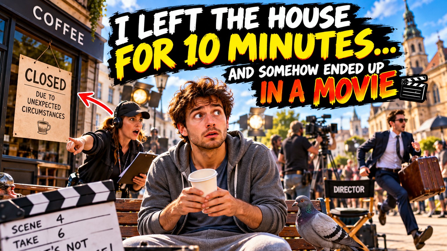 I Left the House for 10 Minutes… And Somehow Ended Up in a Movie 🎬