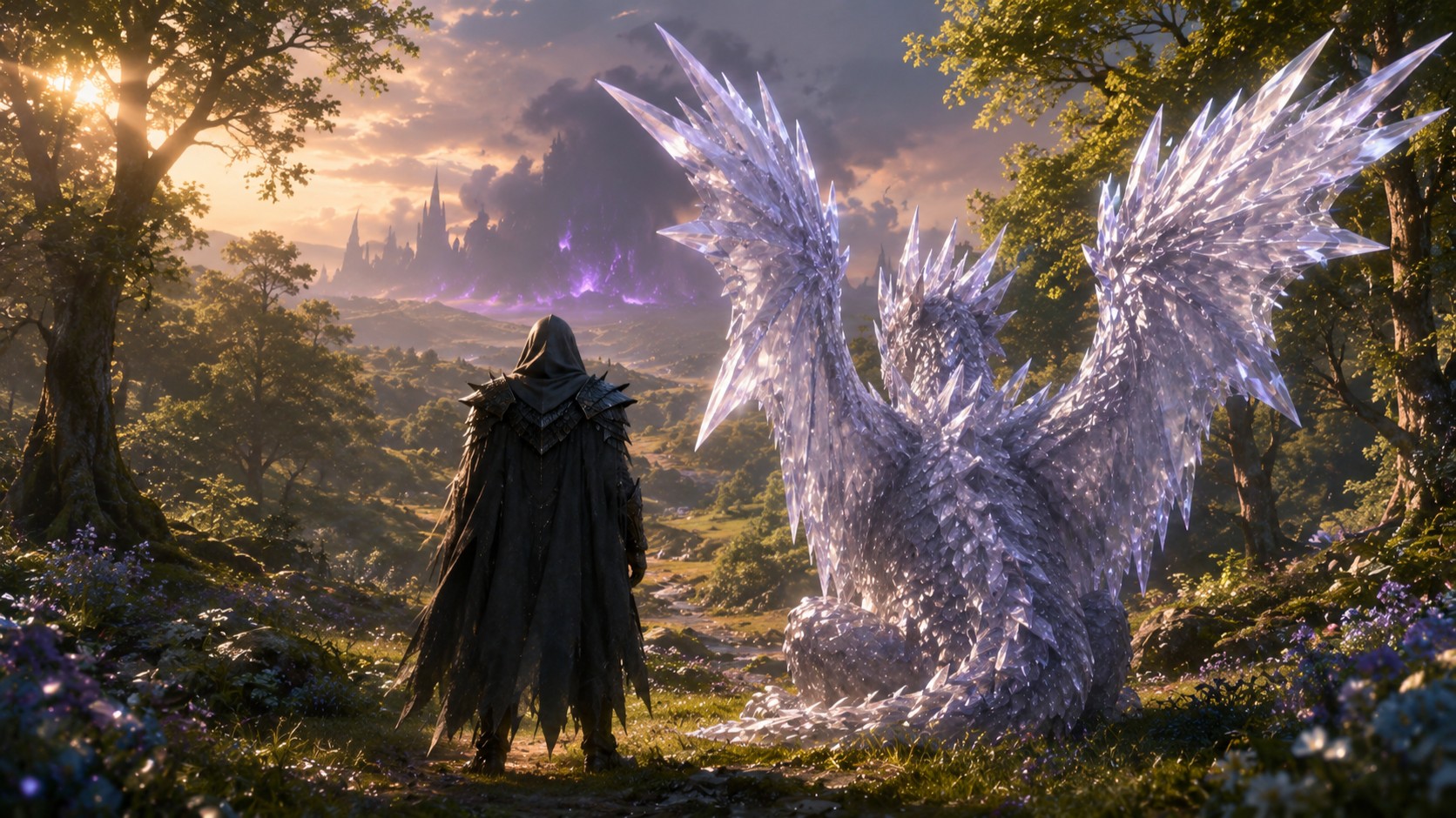 The Cobra and the White Quartz Dragon🐍🐲