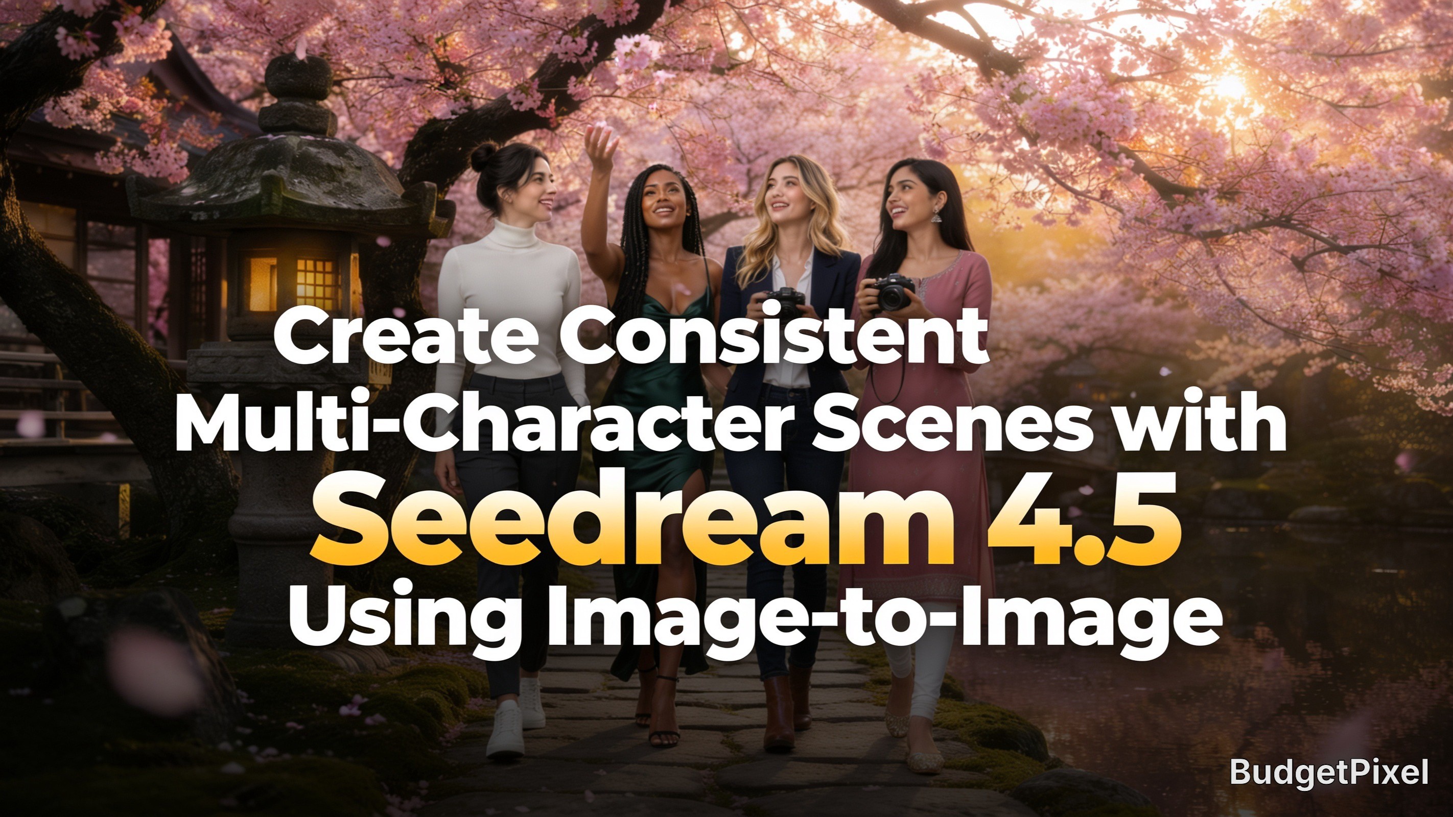 Create Consistent Multi-Character Scenes with Seedream 4.5 Using Image-to-Image References 😉✨