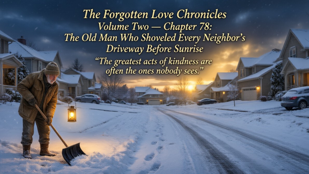 The Forgotten Love Chronicles Volume Two — Chapter 78: The Old Man Who Shoveled Every Neighbor's Driveway B...