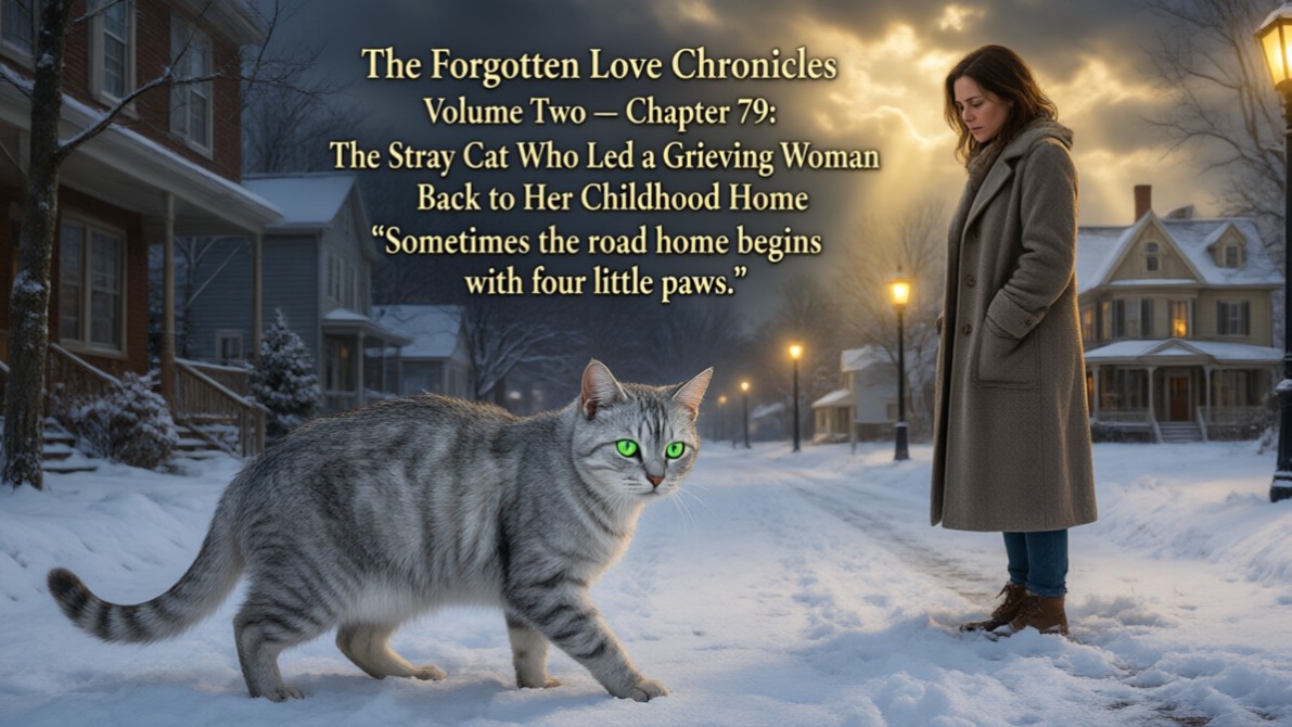 The Forgotten Love Chronicles Volume Two — Chapter 79: The Stray Cat Who Led a Grieving Woman Back to Her C...