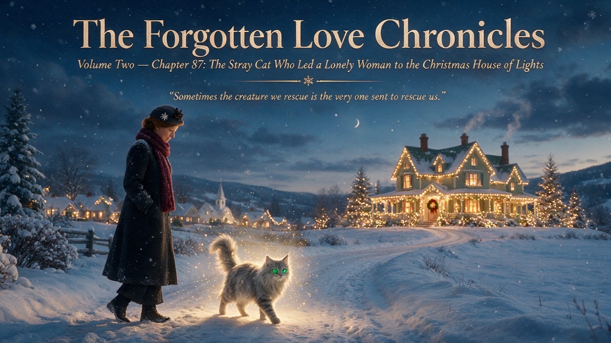 The Forgotten Love Chronicles Volume Two — Chapter 87: The Stray Cat Who Led a Lonely Woman to the Christma...