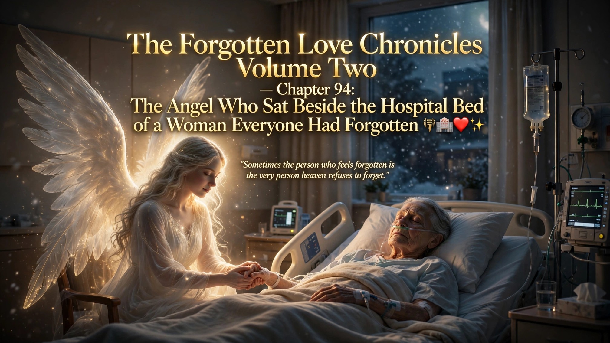 The Forgotten Love Chronicles Volume Two — Chapter 94: The Angel Who Sat Beside the Hospital Bed of a Woman...