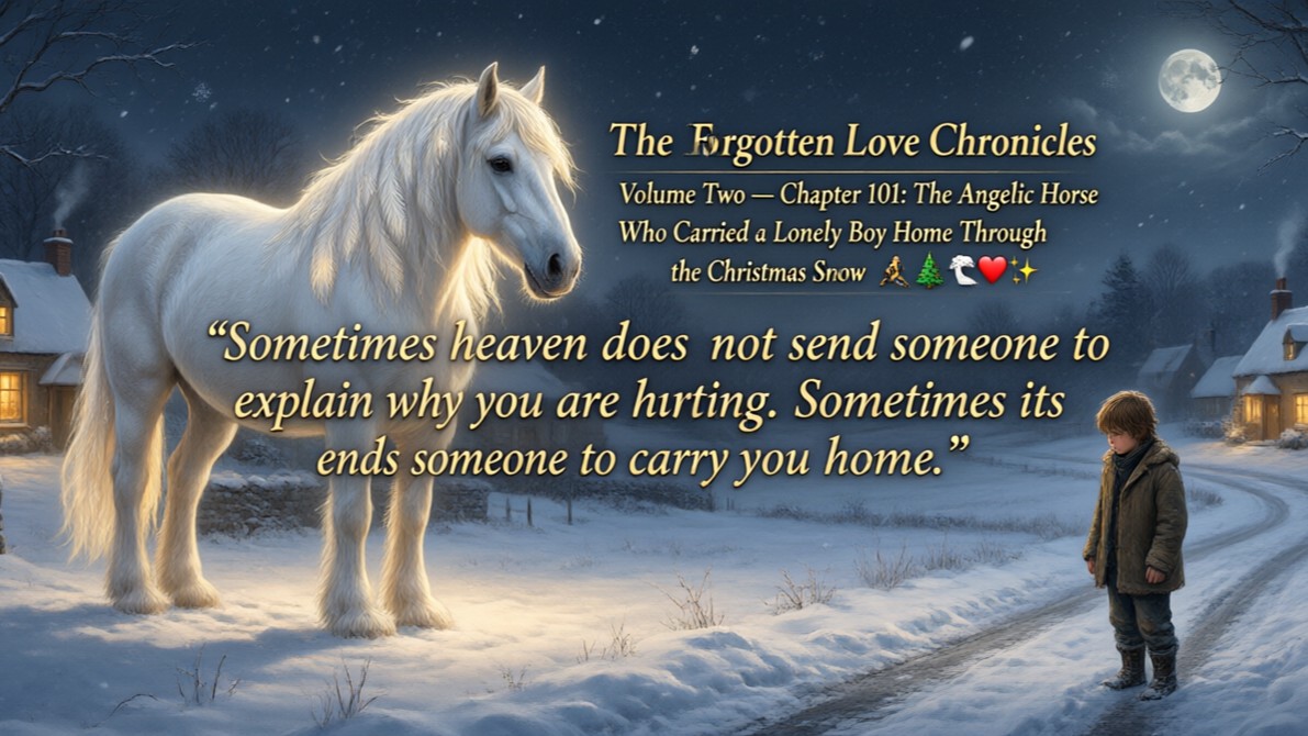 The Forgotten Love Chronicles Volume Two — Chapter 101: The Angelic Horse Who Carried a Lonely Boy Home Thr...
