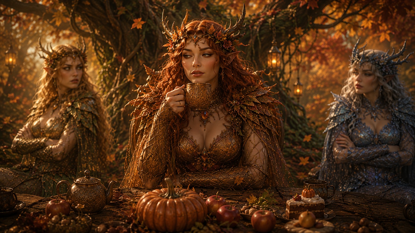 Sisters of Seasons: Tea by Decree.