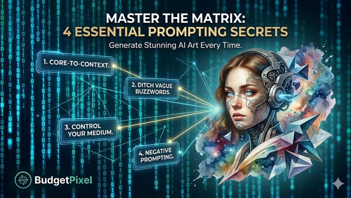 Master the Matrix: 4 Essential Prompting Secrets for Stunning AI Art