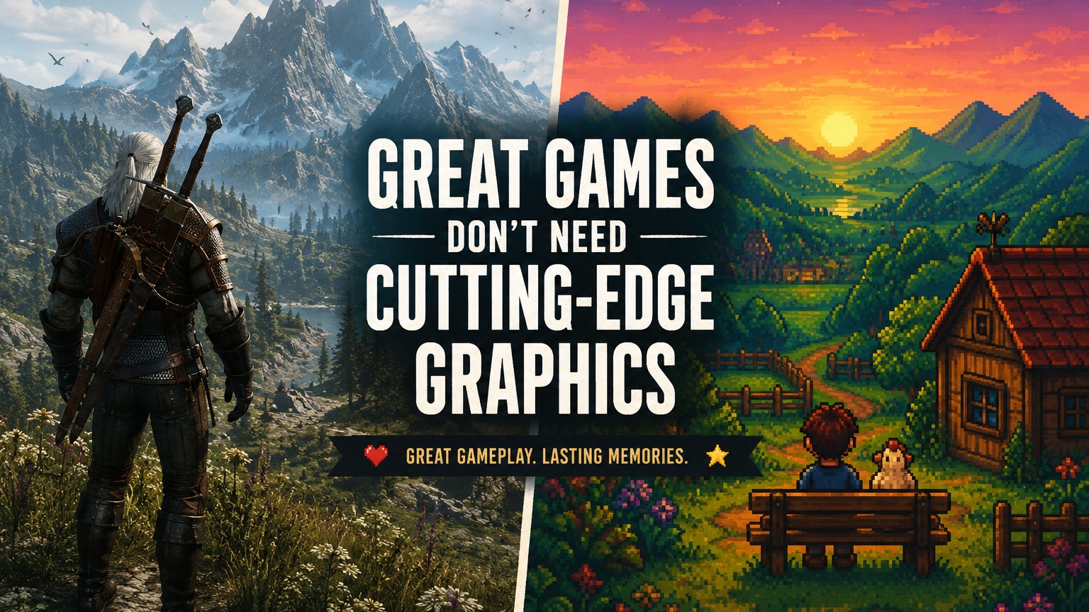 Why Great Games Don't Need Cutting-Edge Graphics