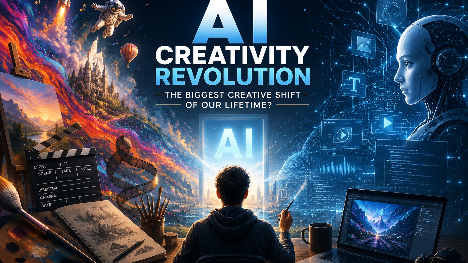 The AI Creativity Revolution: Are We Witnessing the Biggest Shift Since the Internet?