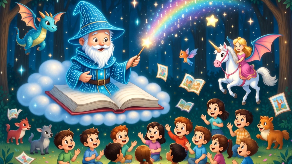 AI Generated Fairytales, a whole New world unlocked