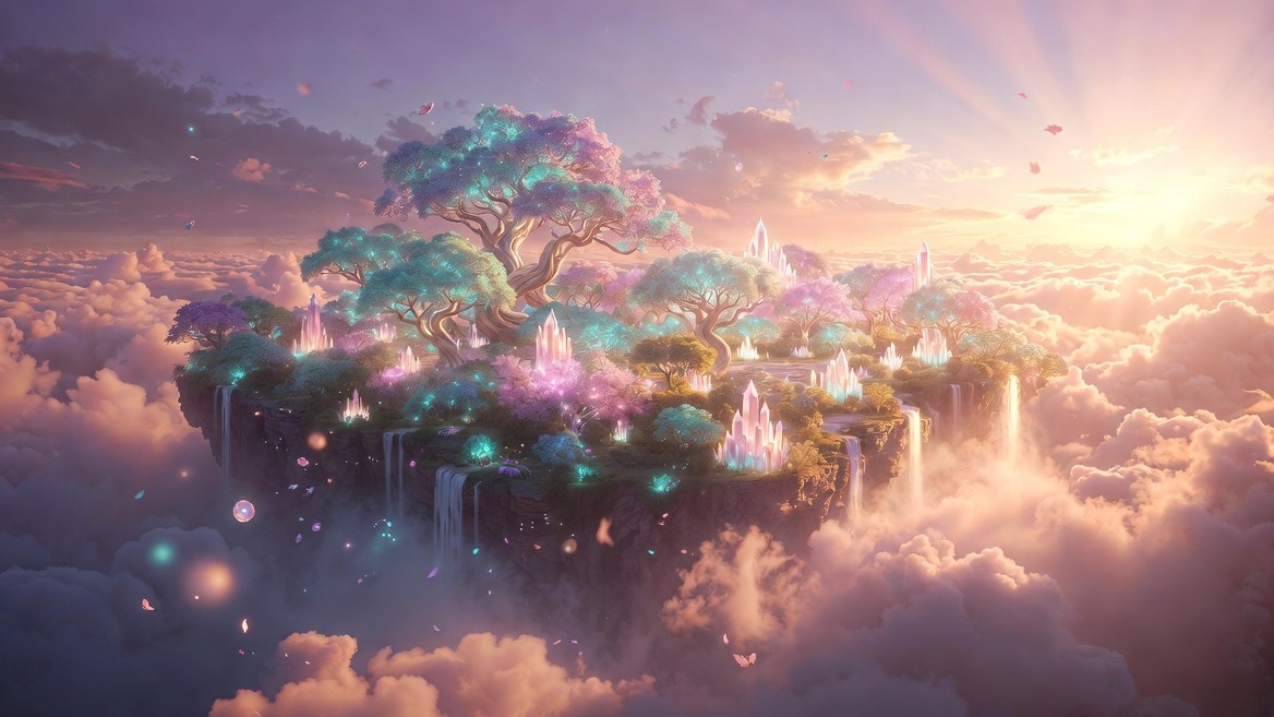 Ethereal Fantasy Landscapes created by AI