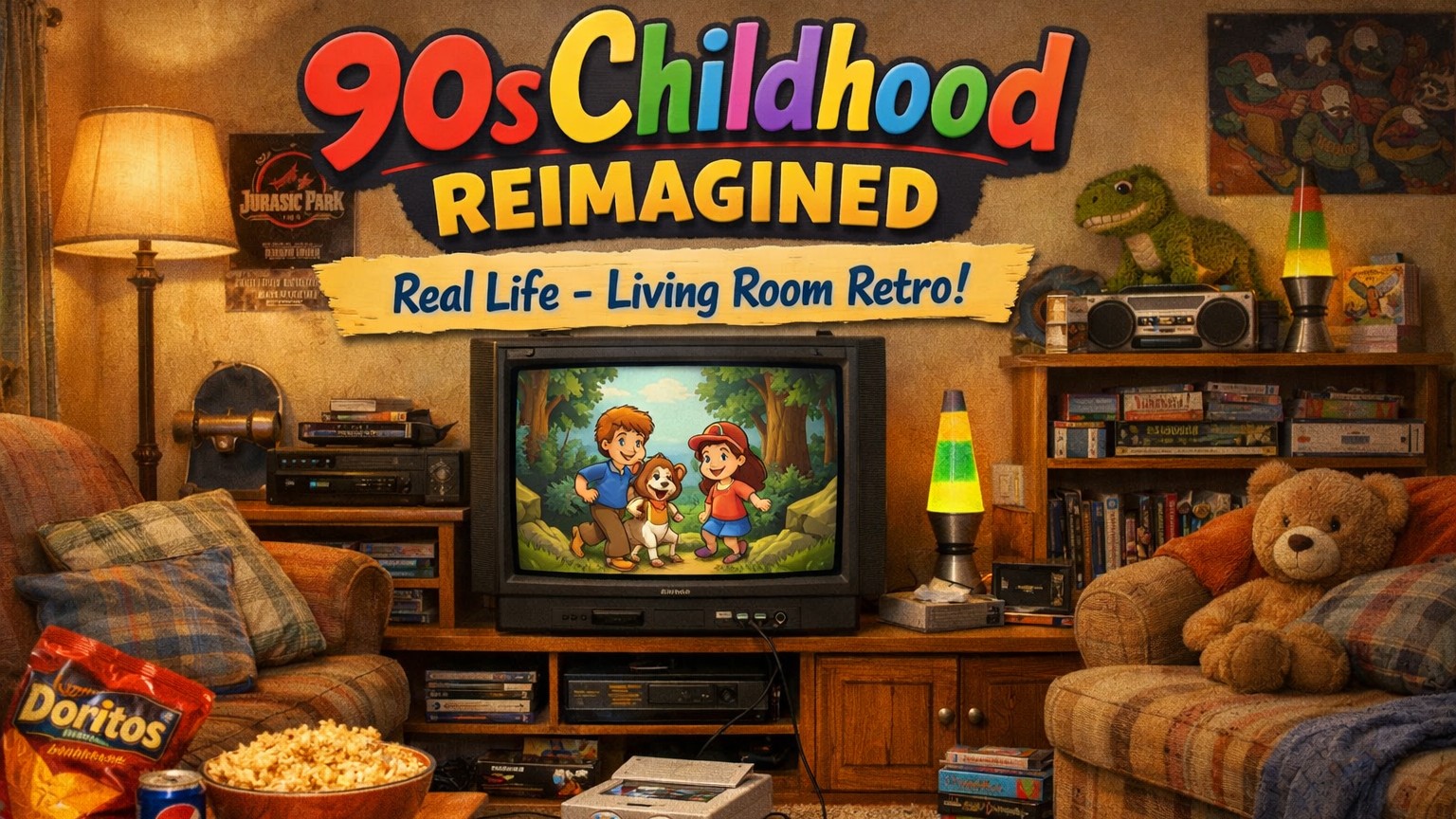 📸'90s Childhood Reimagined: How AI Brings Back the Magic of Simpler Times