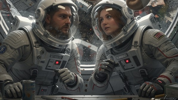 In space, no one can hear you complain to HR. (a comedic story about working in space)
