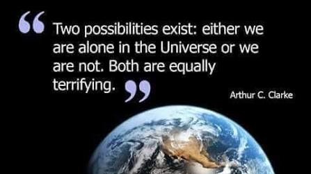 Are we truly alone?
