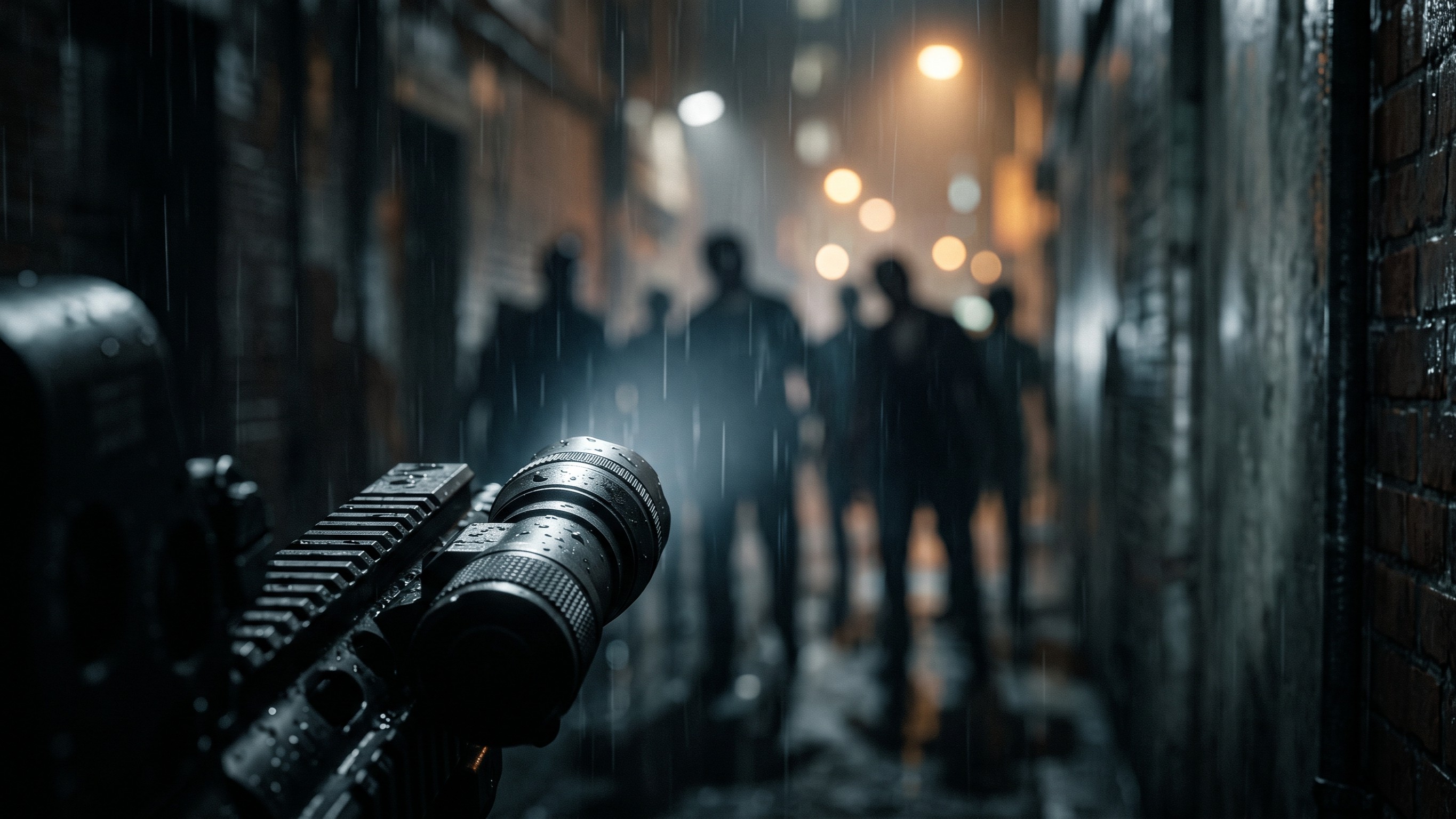 Depth Compression: Prompting Shallow DOF Spatial Partitioning for Mass Threat Scenes