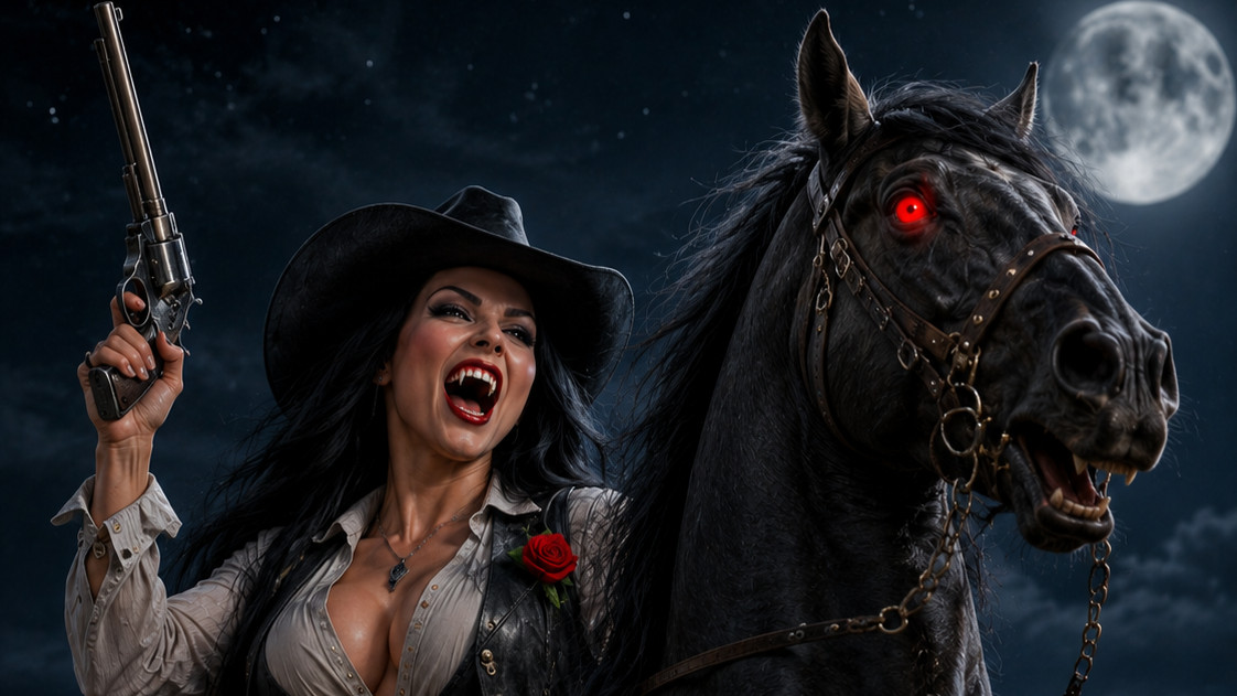 The Vampiric Cow Gal Part I: A Dark Western Romance