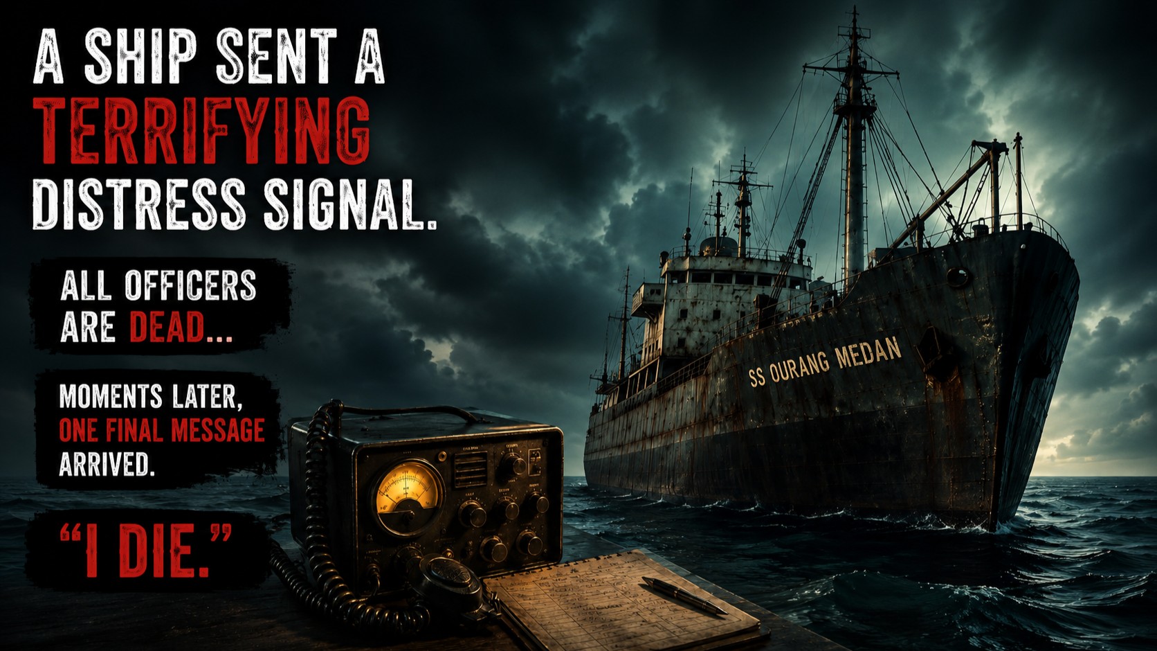SS Ourang Medan: The Ghost Ship Mystery That Still Defies Explanation