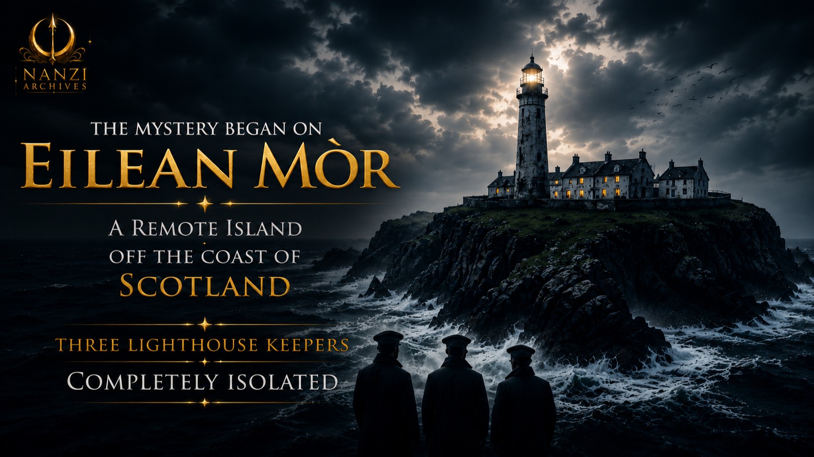 3 Lighthouse Keepers Vanished Without a Trace | The Flannan Isles Mystery Explained